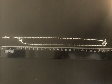 Цепочка с подвеской, птица, оригами, серебряный цв