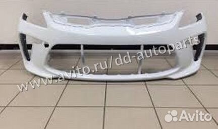 Бампер передний Kia Rio последний кузов белый