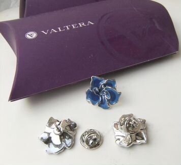 Цветок брошь Valtera Новые в подарочной упаковке
