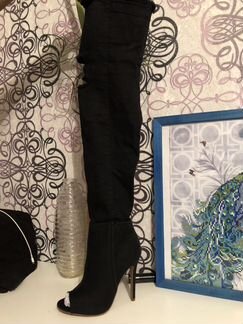 Джинсовые сапоги новые