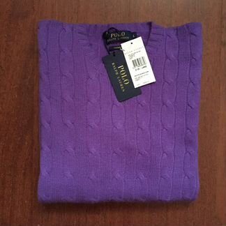 Кашемировый свитер Polo Ralph Lauren, оригинал RL