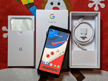Google Pixel 3a Just Black (полный комплект)