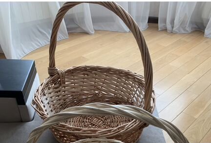 Корзинка плетёная большая