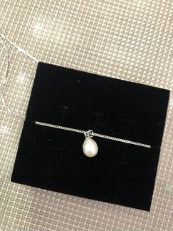 Подвеска с жемчугом серебро