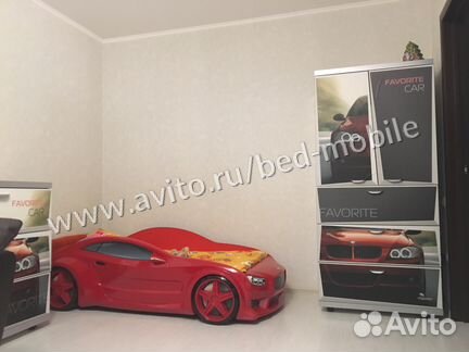 Шкаф Z Z 5 бмв красный