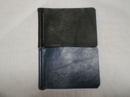 Зажим для денег из кожи улза-1 Россия