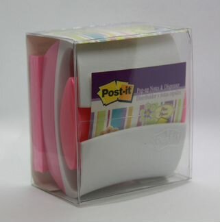 Канцтовары: скотч, подставка для скрепок