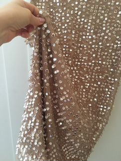 Платье с блестками