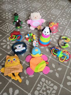 Пакет игрушек для малыша до года, обмен