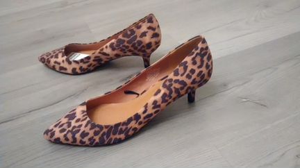 Леопардовые туфли-лодочки HM (новые)