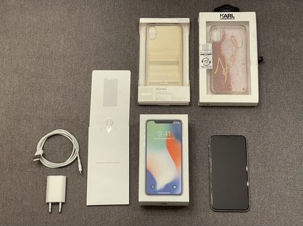iPhone X 64gb silver