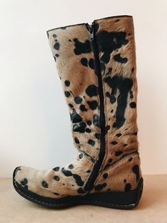 Детские меховые сапоги из пони