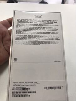 iPhone Xs Max 512g Space grey рфб рст