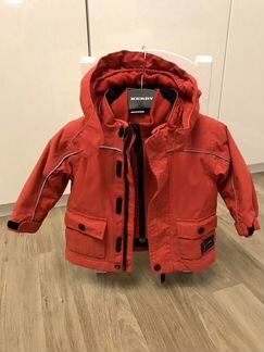 Куртка и флиска Polarn O. Pyret 74+шапка