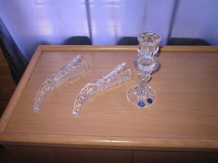 Продам хрустальные кубки в форме рога