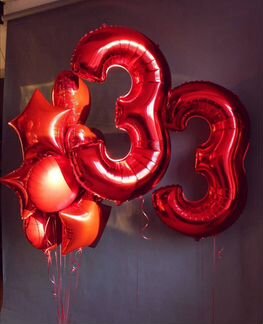 Воздушные шары, яркий сет