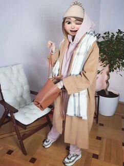 Пальто зимнее