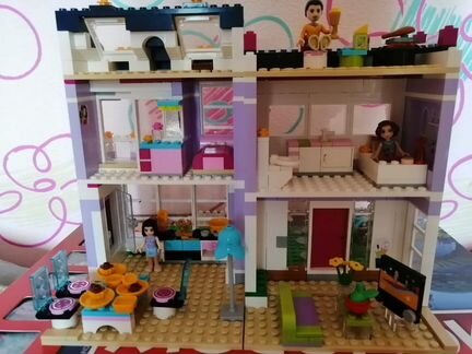 Lego friends Дом Эммы