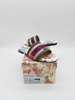 Мюли christian dior Dway с логотипом