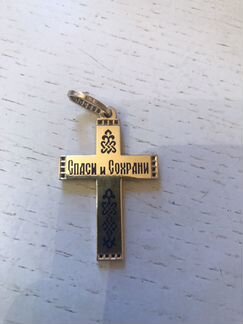 Крест золотой