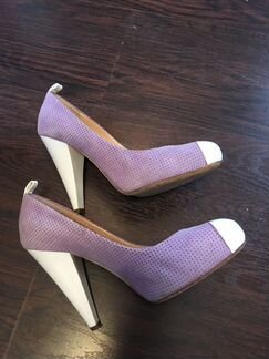 Туфли замшевые Vero Cuoio Италия