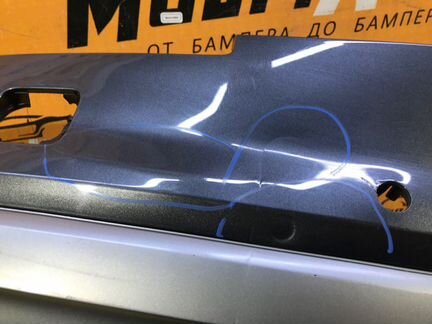 Юбка бампера задняя Audi Q7 4M 2015-2019