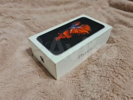Коробка от iPhone 6s space gray 16 gb