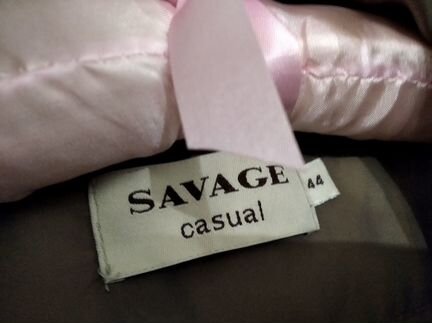 Пуховик Куртка Savage 44 Хаки