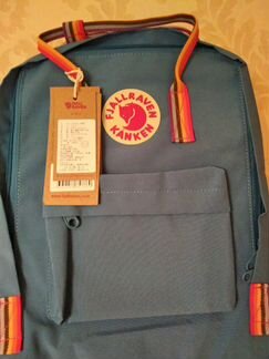 Рюкзак Fjallraven Kanken Lake blue Rainbow