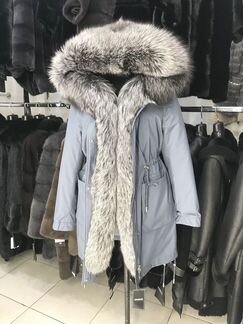 Парка с чернобуркой