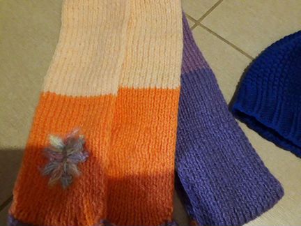 Шапка + шарф 5-7