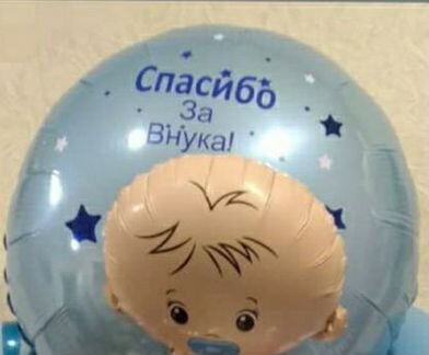 Шары, надписи, наклейки