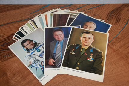 Летчики-космонавты СССР набор открыток