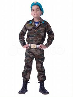 Детская военная форма разных родов войск