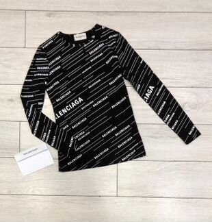 Лонгслив Balenciaga M(44-46) размер цв. чёрный
