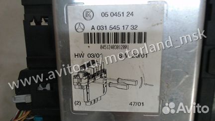 Блок управления, SAM Mercedes S W220, 2002