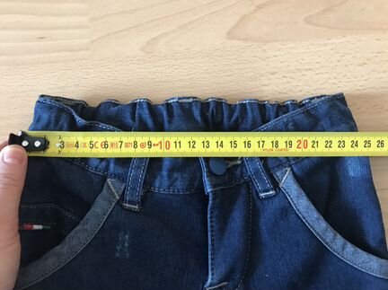 Джинсы на флисе р. 92 см тёплые джинсы