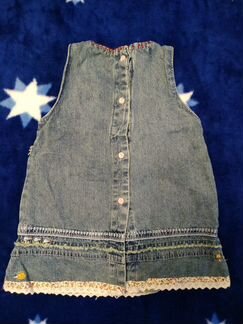 Сарафан джинсовый 104