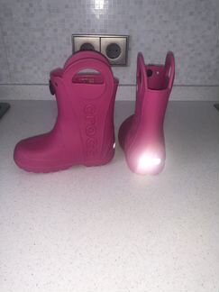 Резиновые сапожки crocs