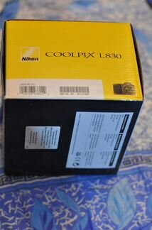 Фотоаппарат Nikon CoolPix L830 идеальное состояние