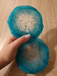 Подарочный набор подставки декоративные resin art