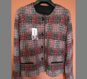 Пиджак-жакет 52 с этикеткой новый