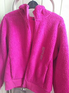 Толстовка с ветрозащитой меховушка Юникло р М