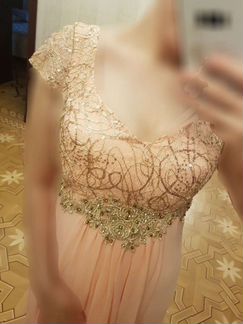 Вечернее платье в пол 44 размер