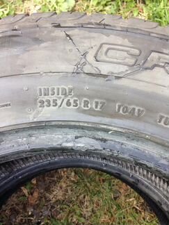 Continental 235/65/17 R17 gross contact uhp (2-6д)
