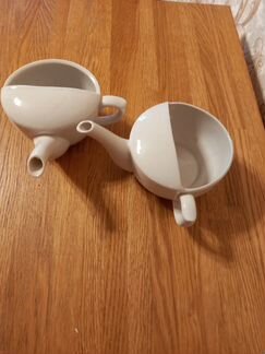 Медицинский фарфоровый поильник