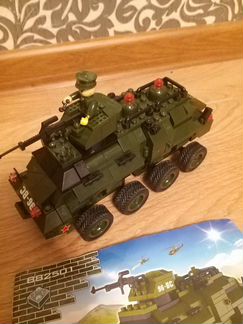 Конструктор лего город мастеров бтр