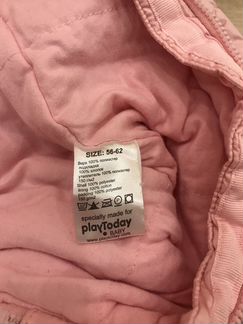 Комбинезон в отличном сост+шапка