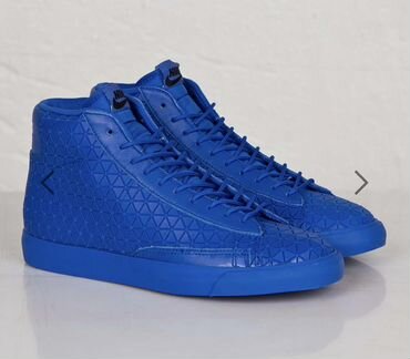 Кроссовки эксклюзив Nike синие