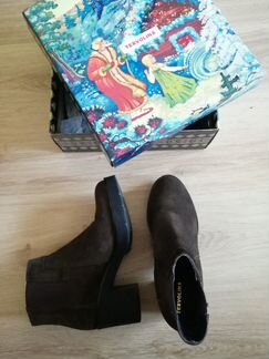 Полусапожки на каблуке